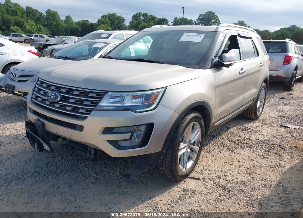 2017 FORD EXPLORER LIMITED VIN: 1FM5K7F84HGC17569