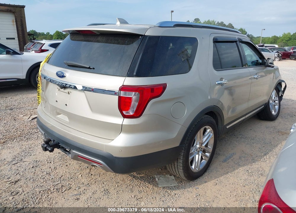 2017 FORD EXPLORER LIMITED VIN: 1FM5K7F84HGC17569