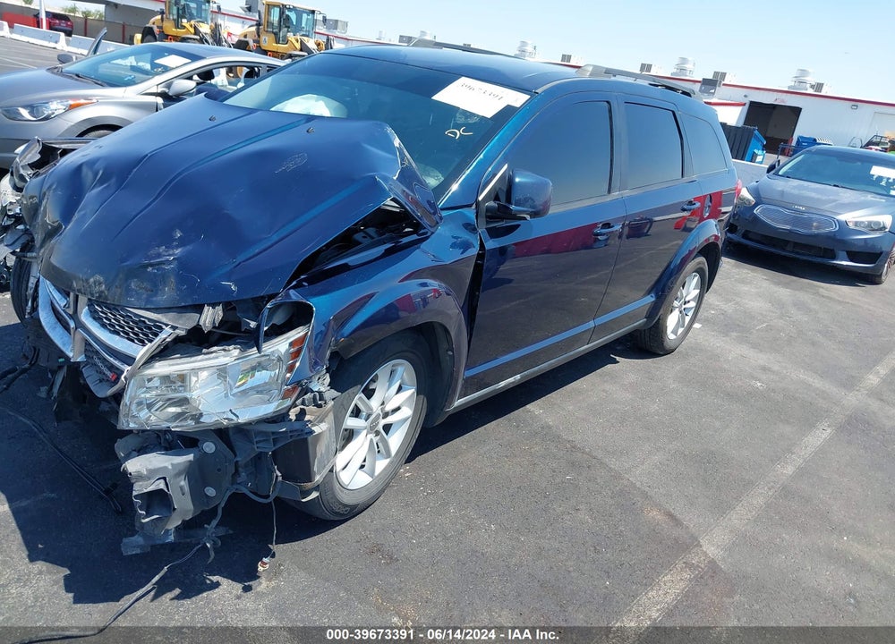 2015 DODGE JOURNEY SXT VIN: 3C4PDCBB9FT737633