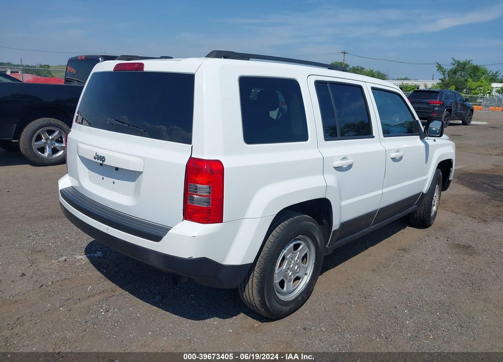 2016 JEEP PATRIOT SPORT VIN: 1C4NJPBA2GD574913