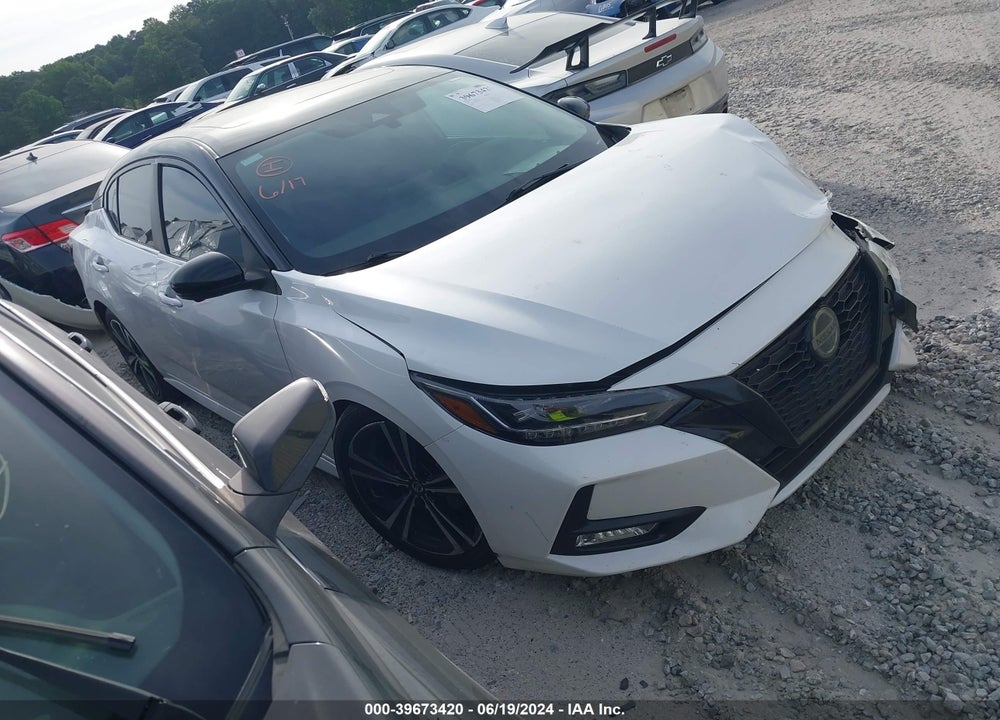 2020 NISSAN SENTRA SR XTRONIC CVT VIN: 3N1AB8DVXLY284205