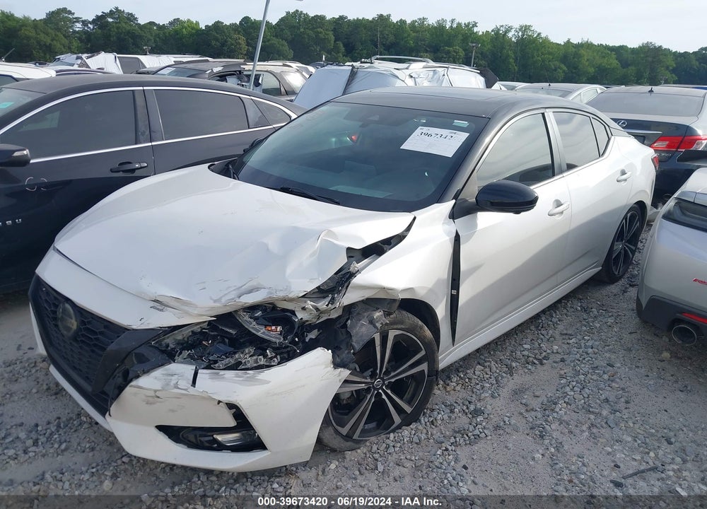 2020 NISSAN SENTRA SR XTRONIC CVT VIN: 3N1AB8DVXLY284205