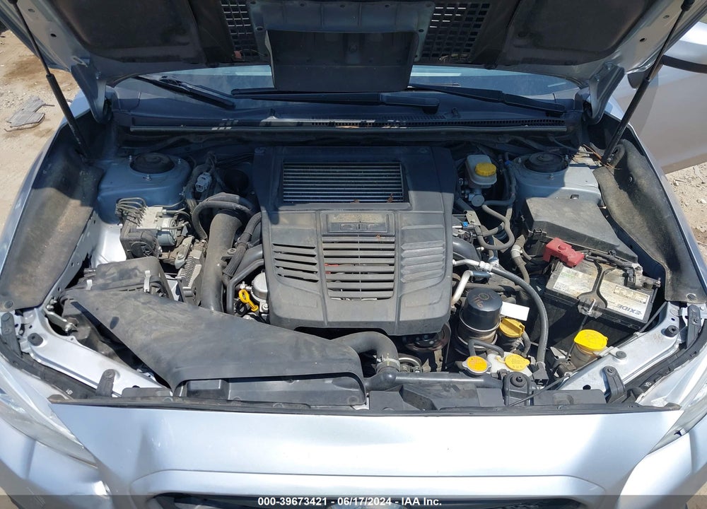 2015 SUBARU WRX VIN: JF1VA1A68F9800423