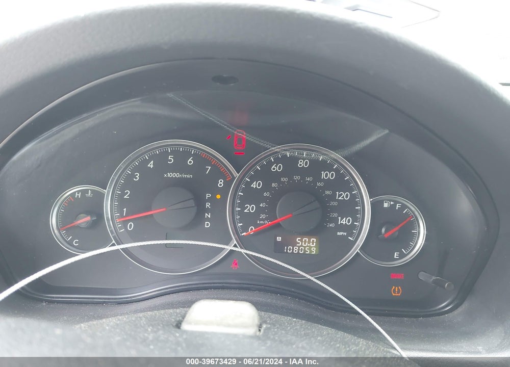 2009 SUBARU OUTBACK 2.5I VIN: 4S4BP61C097313484