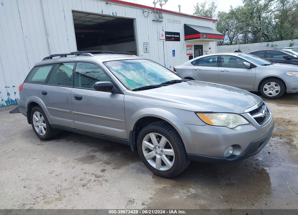 2009 SUBARU OUTBACK 2.5I VIN: 4S4BP61C097313484