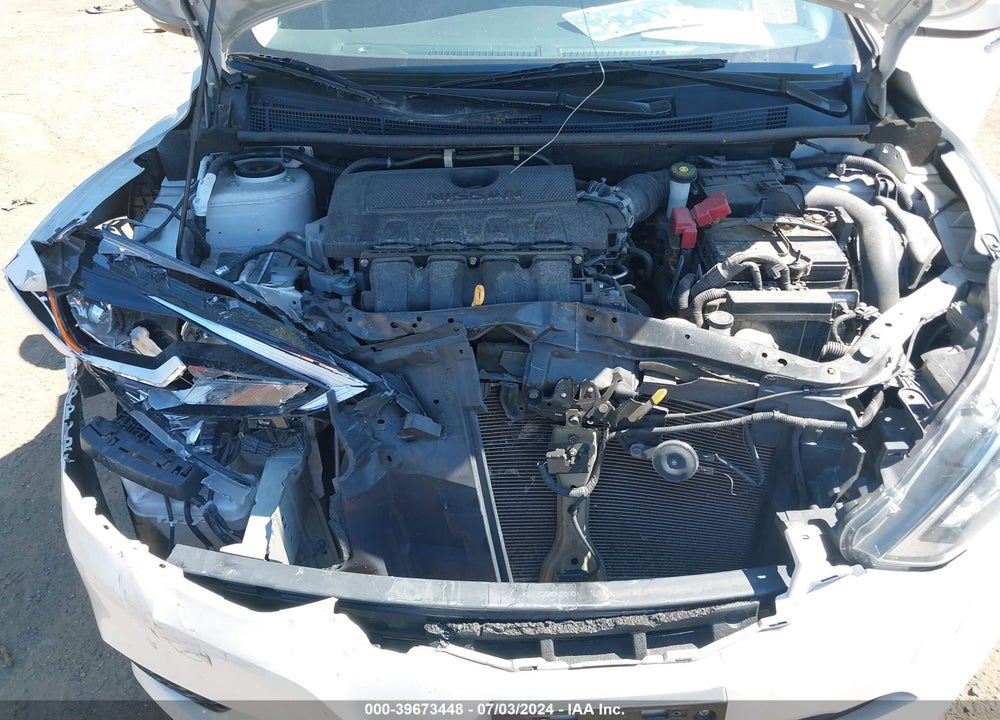 2019 NISSAN SENTRA SV VIN: 3N1AB7AP2KL608548