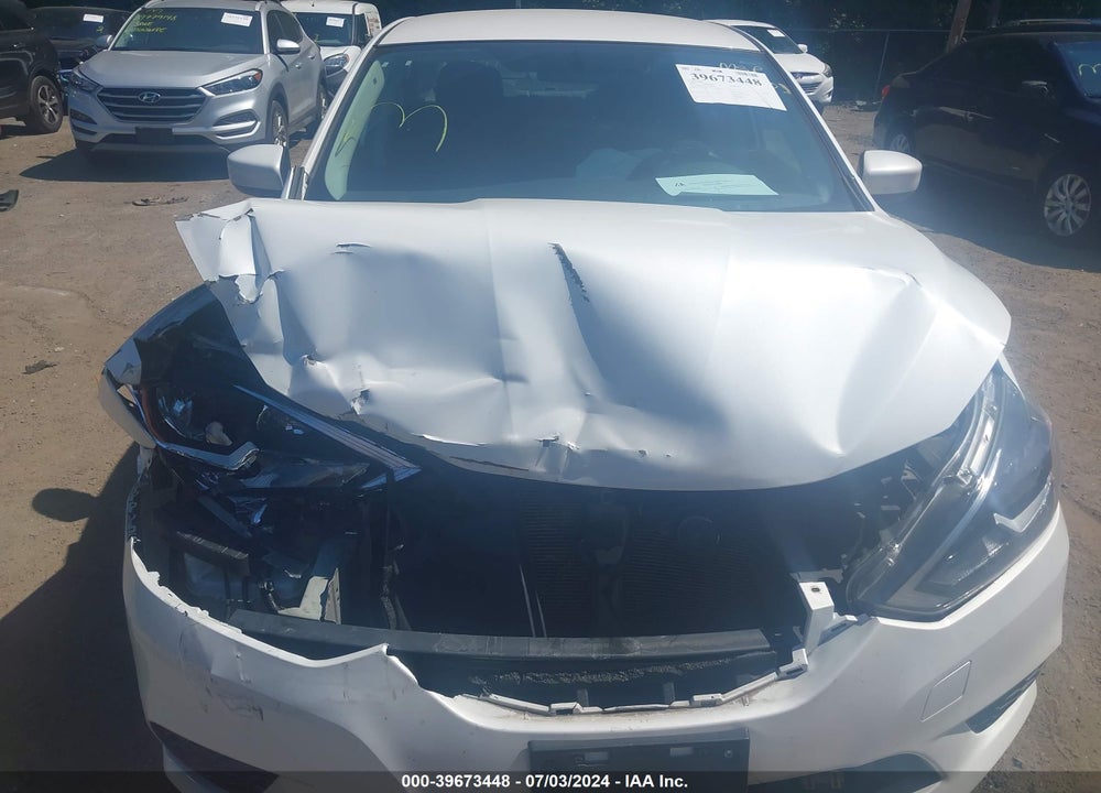 2019 NISSAN SENTRA SV VIN: 3N1AB7AP2KL608548