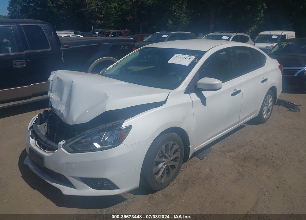 2019 NISSAN SENTRA SV VIN: 3N1AB7AP2KL608548