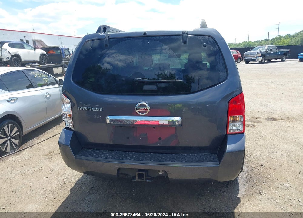 2011 NISSAN PATHFINDER SV VIN: 5N1AR1NB0BC634318