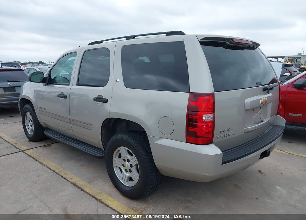 2007 CHEVROLET TAHOE LS VIN: 1GNFC13097R240597
