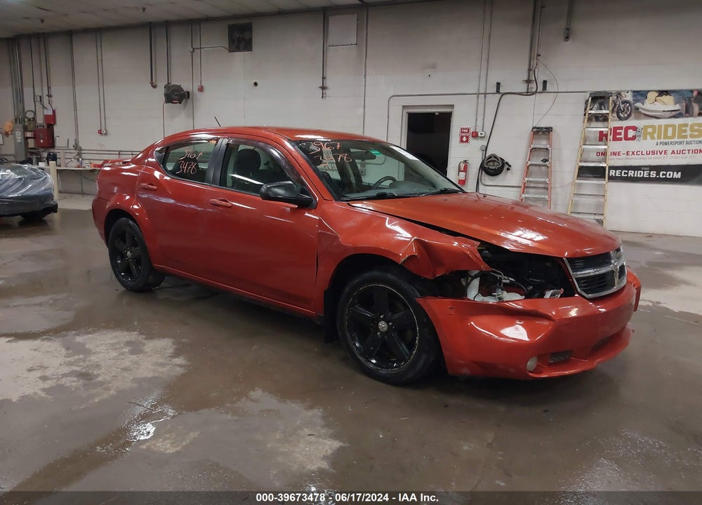 2008 DODGE AVENGER SXT VIN: 1B3LC56R78N638348
