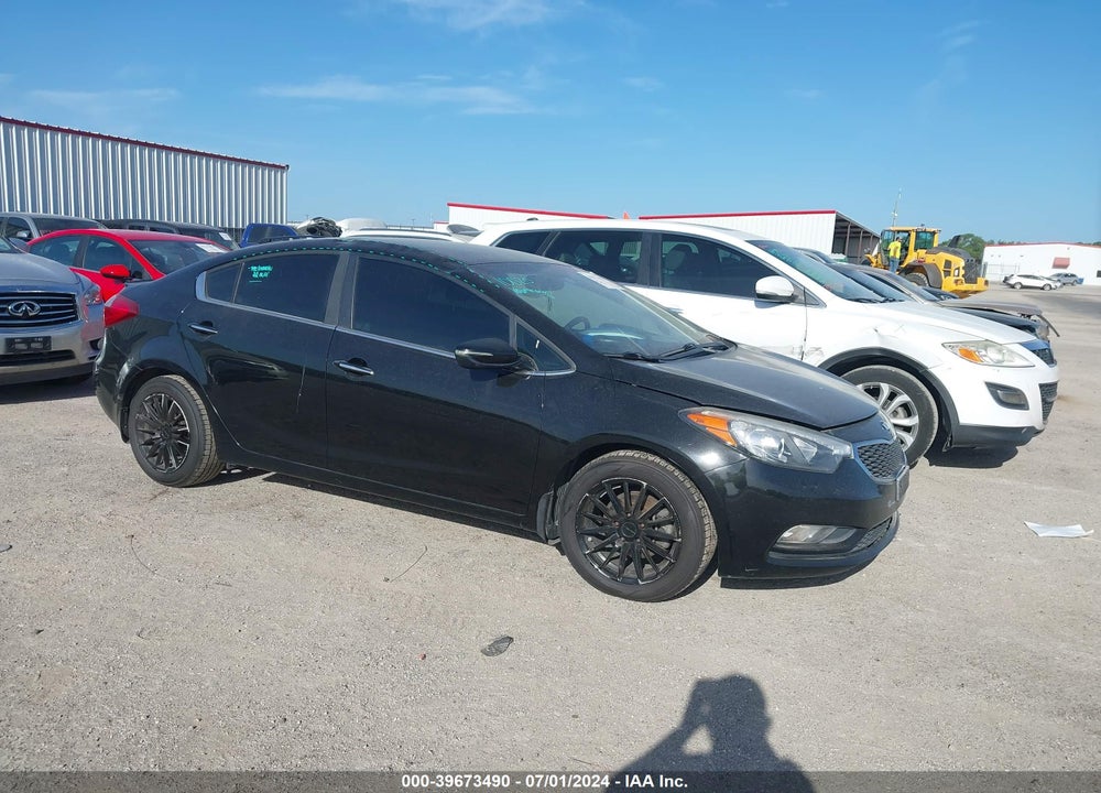 2014 KIA FORTE EX VIN: KNAFX4A87E5162829