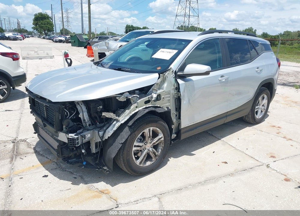 2022 GMC TERRAIN FWD SLE VIN: 3GKALMEV4NL115139
