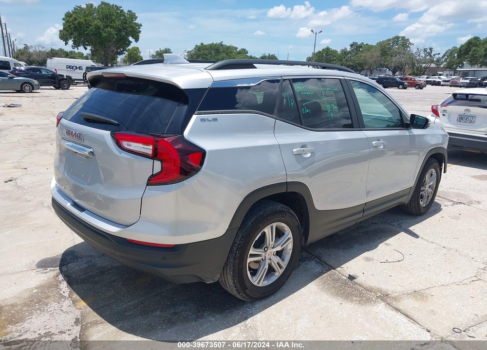 2022 GMC TERRAIN FWD SLE VIN: 3GKALMEV4NL115139