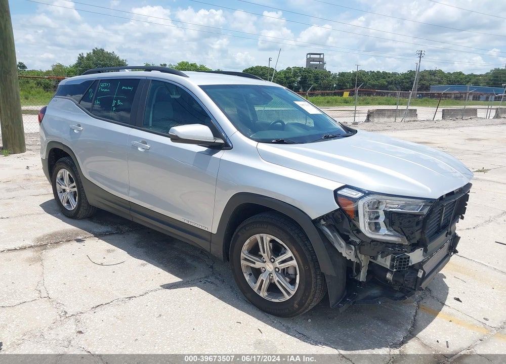 2022 GMC TERRAIN FWD SLE VIN: 3GKALMEV4NL115139