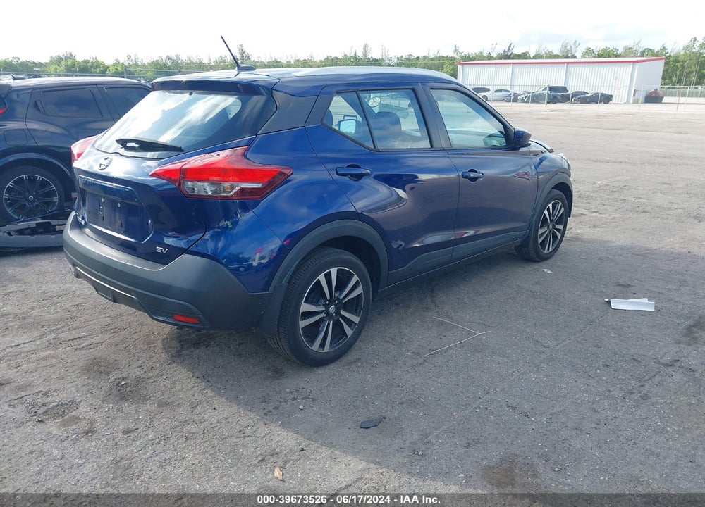 2019 NISSAN KICKS SV VIN: 3N1CP5CU2KL503526