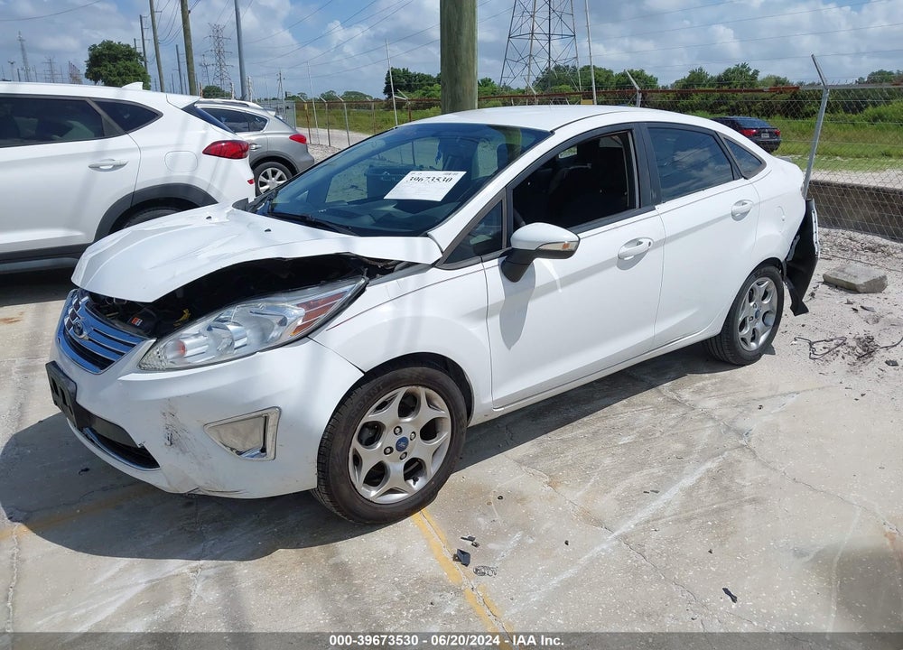 2012 FORD FIESTA SEL VIN: 3FADP4CJ6CM171304
