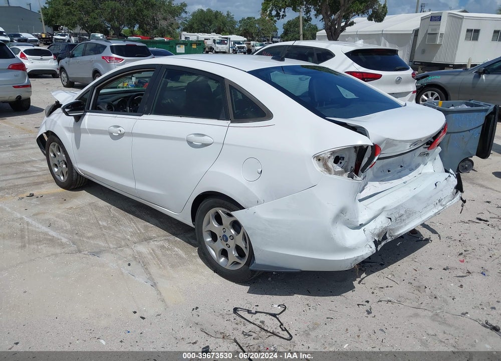 2012 FORD FIESTA SEL VIN: 3FADP4CJ6CM171304
