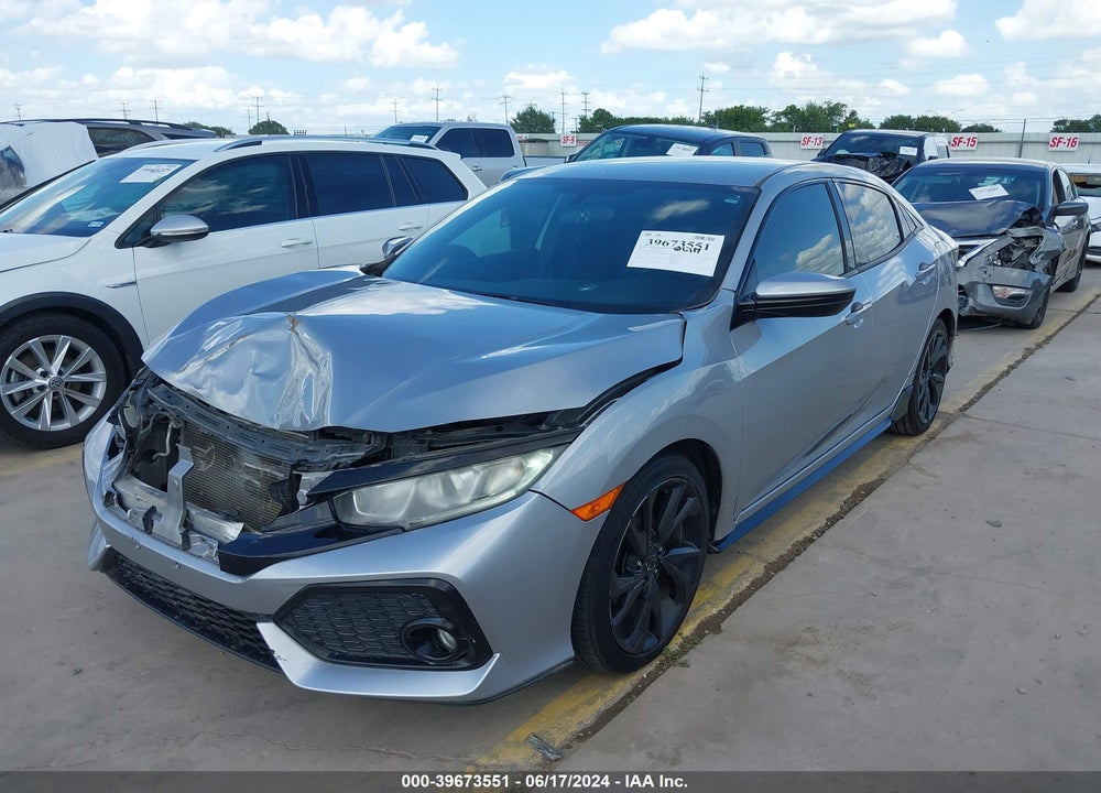 2017 HONDA CIVIC SPORT VIN: SHHFK7H40HU407249