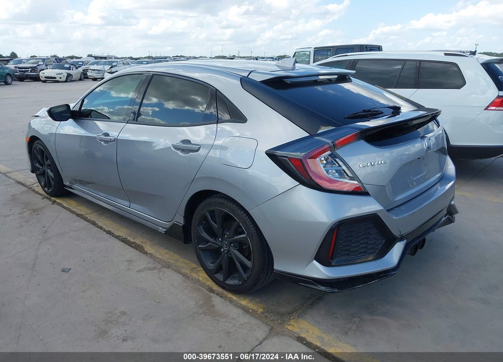 2017 HONDA CIVIC SPORT VIN: SHHFK7H40HU407249