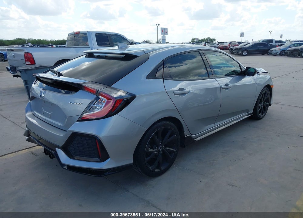 2017 HONDA CIVIC SPORT VIN: SHHFK7H40HU407249