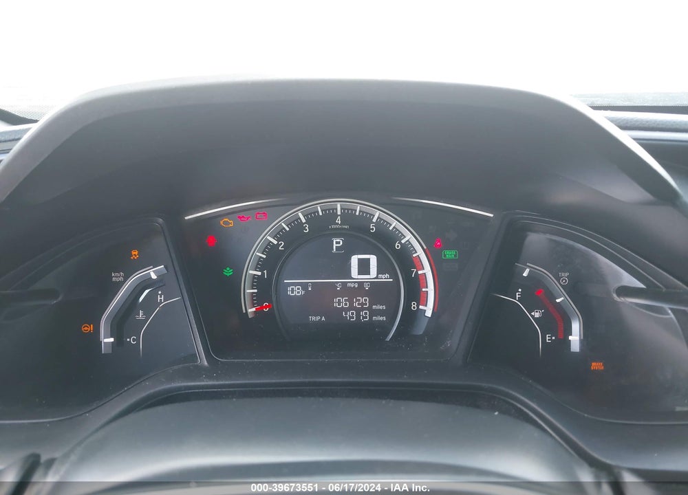 2017 HONDA CIVIC SPORT VIN: SHHFK7H40HU407249
