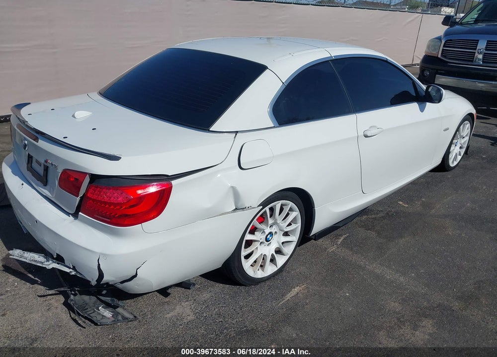 2013 BMW 328I VIN: WBADW7C5XDE733064