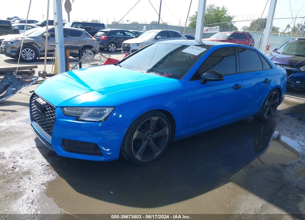 2019 AUDI A4 40 PREMIUM/40 TITANIUM PREMIUM VIN: WAUGMAF45KN018130