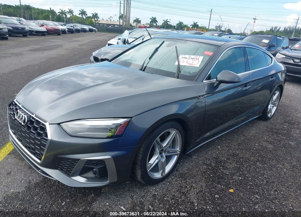 2021 AUDI A5 SPORTBACK PREMIUM 45 TFSI QUATTRO S TRONIC VIN: WAUDACF50MA026243
