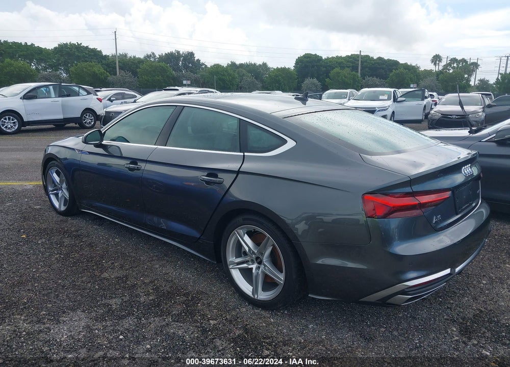 2021 AUDI A5 SPORTBACK PREMIUM 45 TFSI QUATTRO S TRONIC VIN: WAUDACF50MA026243
