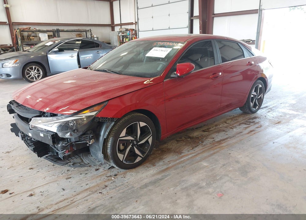 2022 HYUNDAI ELANTRA SEL VIN: KMHLN4AG0NU339404