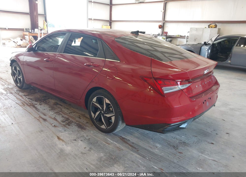 2022 HYUNDAI ELANTRA SEL VIN: KMHLN4AG0NU339404