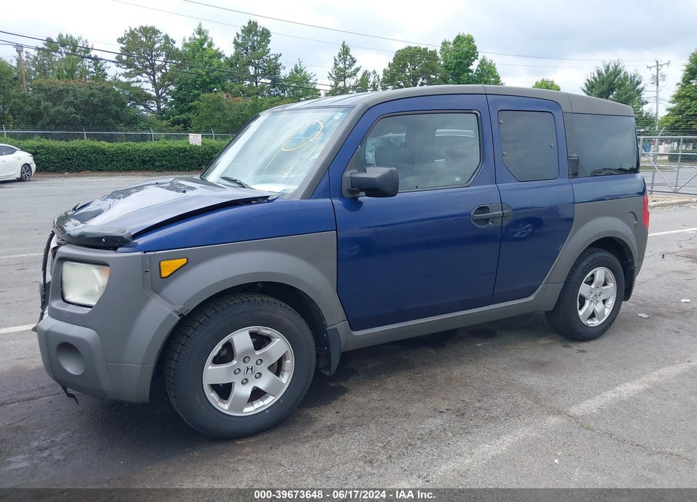 2003 HONDA ELEMENT EX VIN: 5J6YH28593L003905