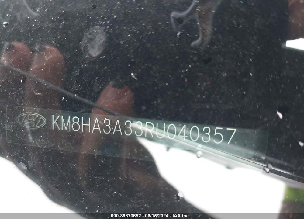 2024 HYUNDAI KONA VIN: KM8HA3A33RU040357