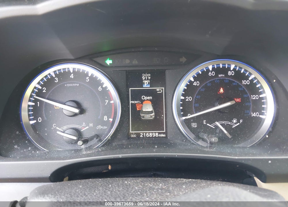 2015 TOYOTA HIGHLANDER XLE V6 VIN: 5TDJKRFH6FS221348