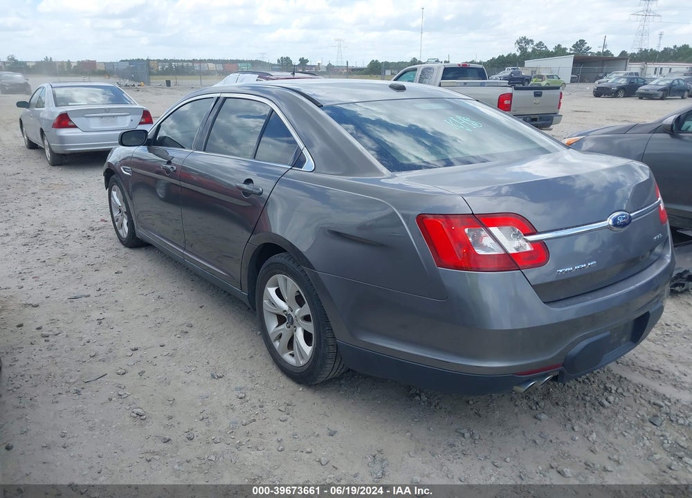 2011 FORD TAURUS SEL VIN: 1FAHP2EW9BG191229