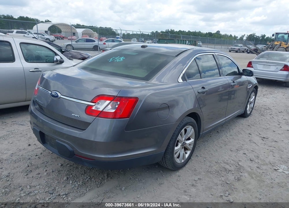 2011 FORD TAURUS SEL VIN: 1FAHP2EW9BG191229