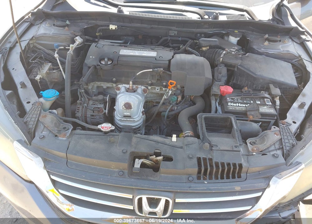 2013 HONDA ACCORD LX VIN: 1HGCR2F34DA054256