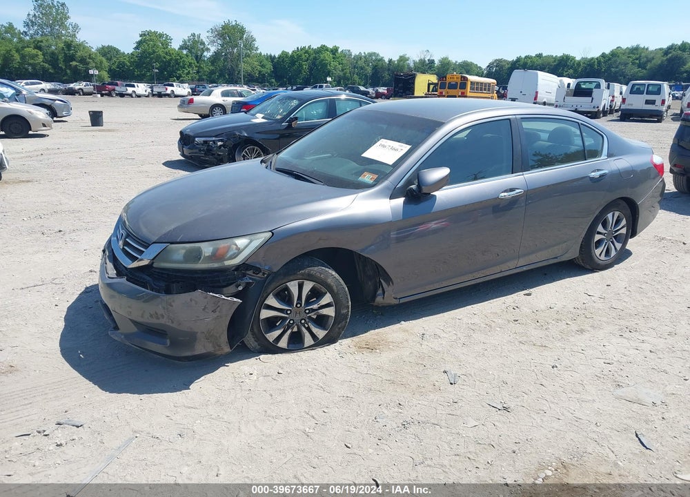 2013 HONDA ACCORD LX VIN: 1HGCR2F34DA054256