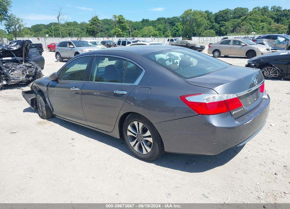 2013 HONDA ACCORD LX VIN: 1HGCR2F34DA054256