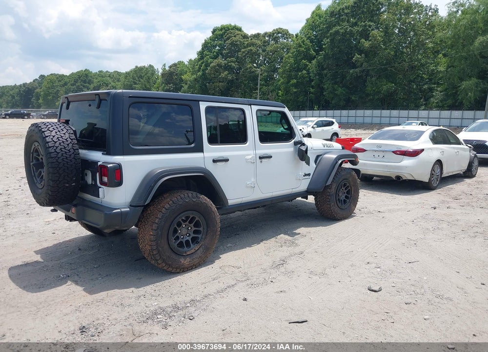 2023 JEEP WRANGLER 4-DOOR WILLYS 4X4 VIN: 1C4HJXDG4PW532729