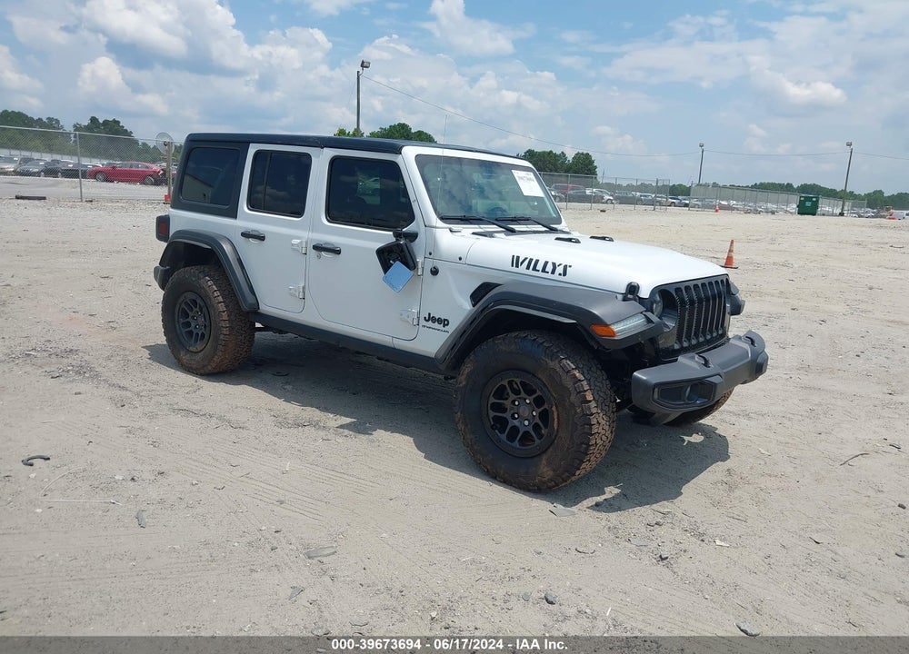 2023 JEEP WRANGLER 4-DOOR WILLYS 4X4 VIN: 1C4HJXDG4PW532729