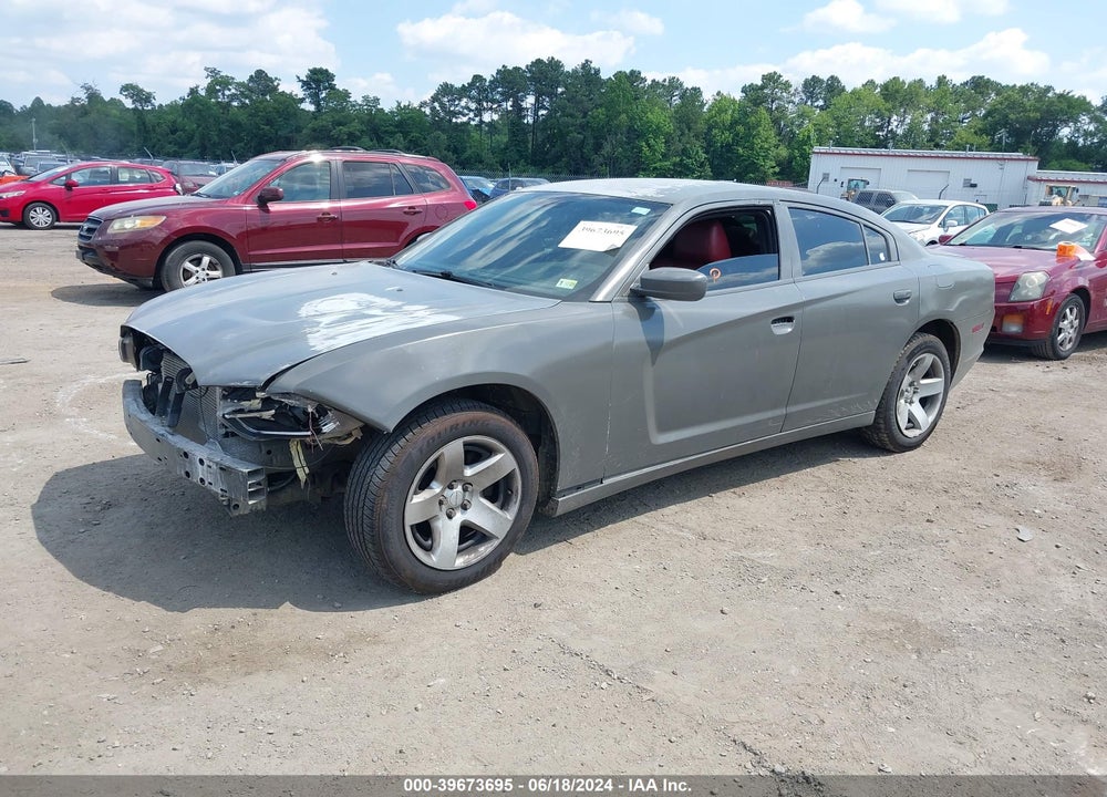 2011 DODGE CHARGER POLICE VIN: 2B3CL1CT9BH600578