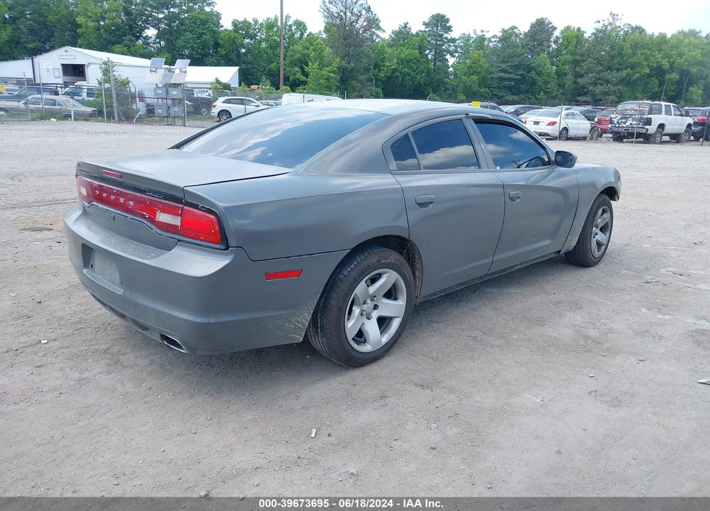 2011 DODGE CHARGER POLICE VIN: 2B3CL1CT9BH600578