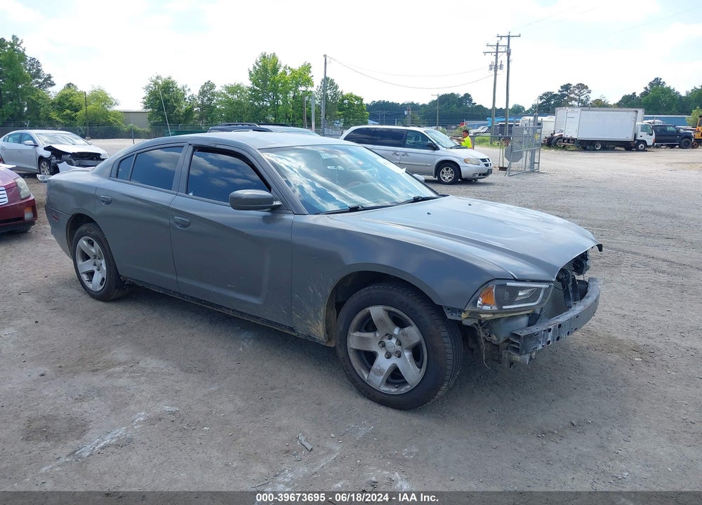 2011 DODGE CHARGER POLICE VIN: 2B3CL1CT9BH600578