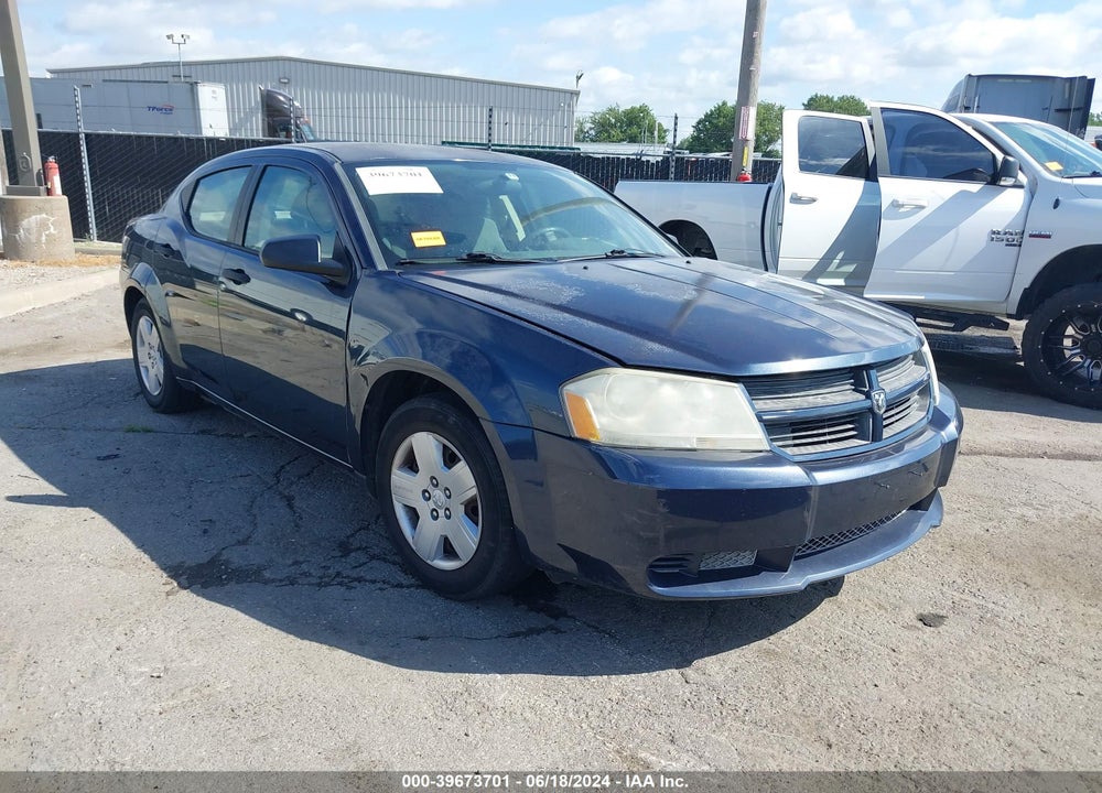 2008 DODGE AVENGER SE VIN: 1B3LC46K08N688859
