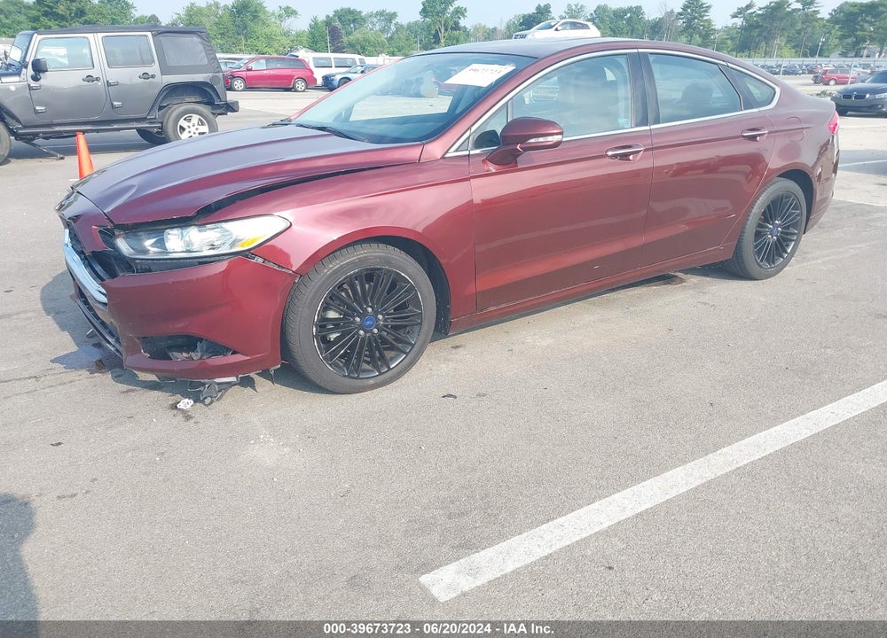 2016 FORD FUSION SE VIN: 3FA6P0HD0GR313370