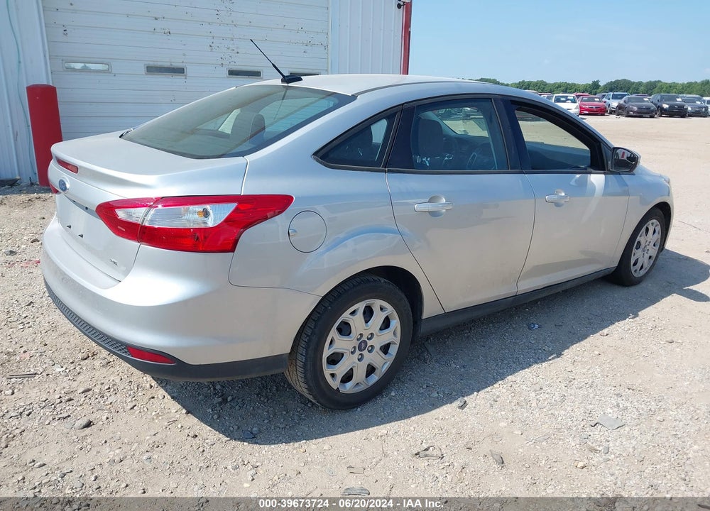 2012 FORD FOCUS SE VIN: 1FAHP3F27CL118497
