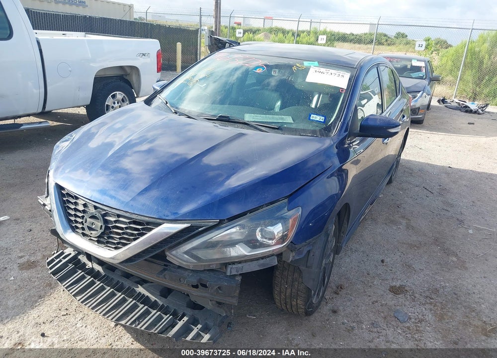 2017 NISSAN SENTRA SR TURBO VIN: 3N1CB7AP9HY229065