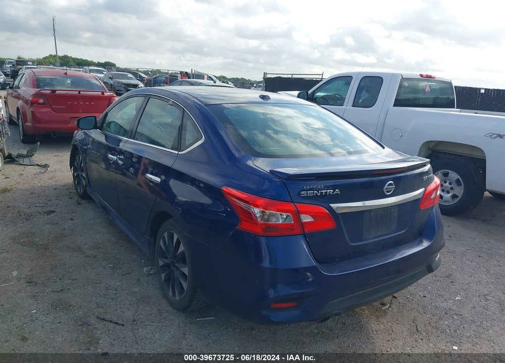 2017 NISSAN SENTRA SR TURBO VIN: 3N1CB7AP9HY229065